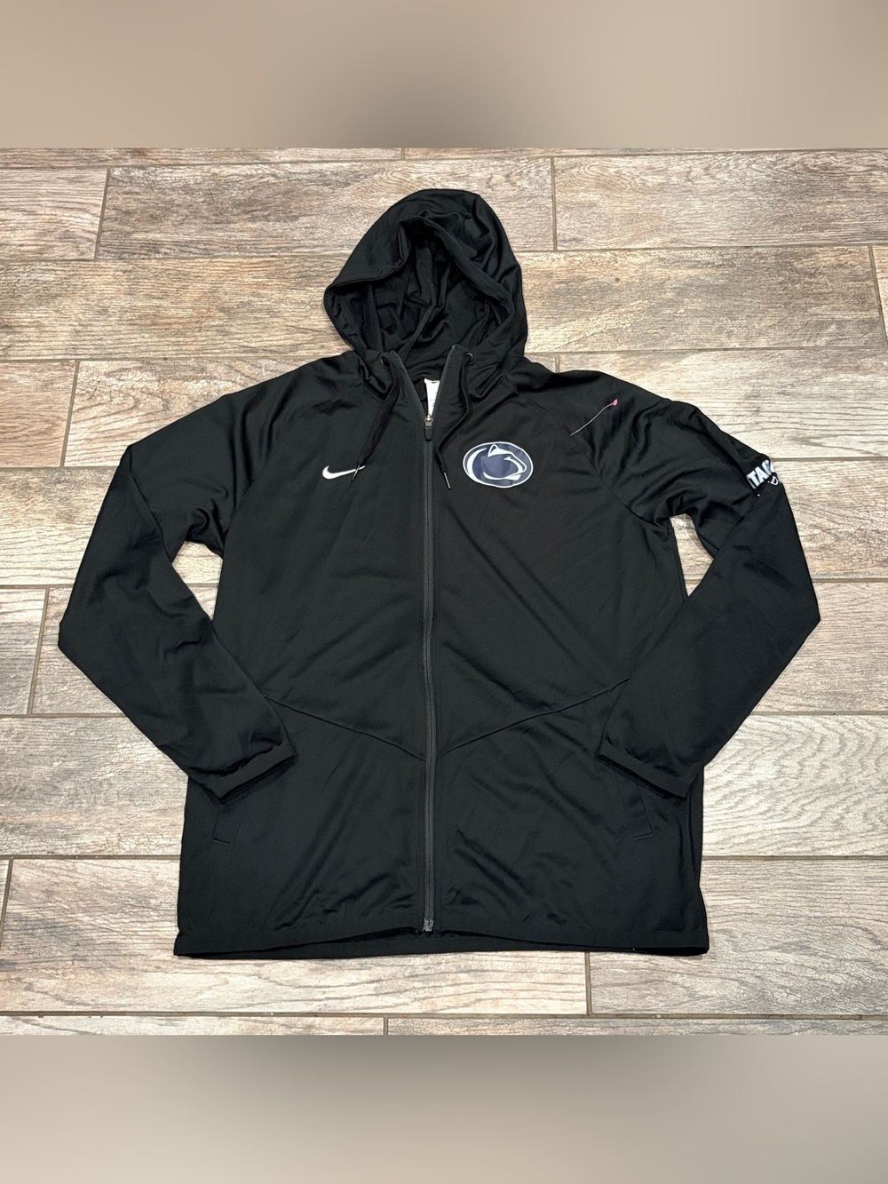 Nike Penn State Nittany Lions Full Zip Hoodie Jacket Black Men's Size Large L
I
